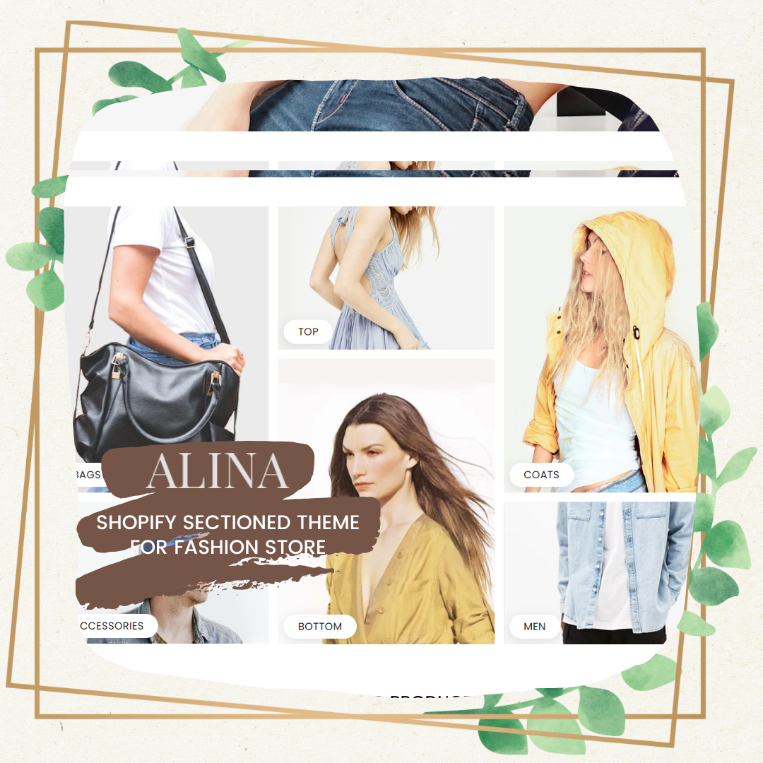 Alina - Modern Shopify Sectioned Theme for Fashion Stores