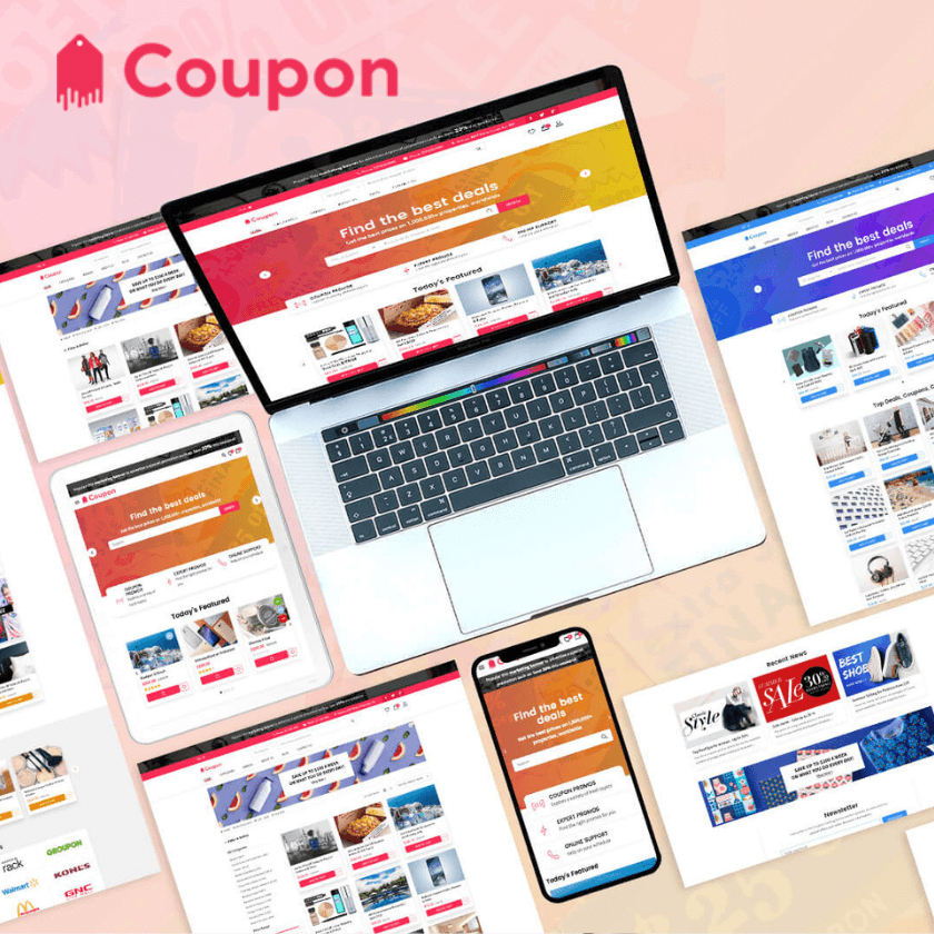 Shopify Coupon & Deals Theme for Discounts and Promotions Store